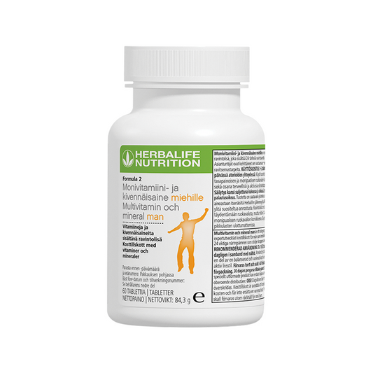 Formula 2 Vitamin- och mineral Man 60 Tablets