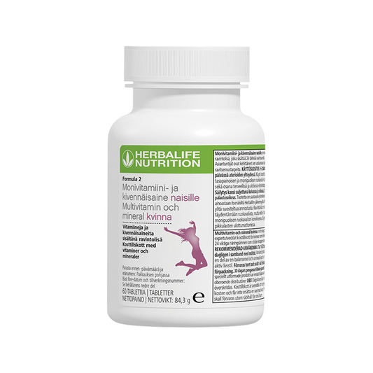 Formula 2 Vitamin- och mineral Kvinna 60 Tablets